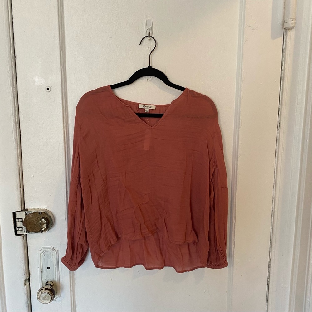NWT Linen Madewell Top